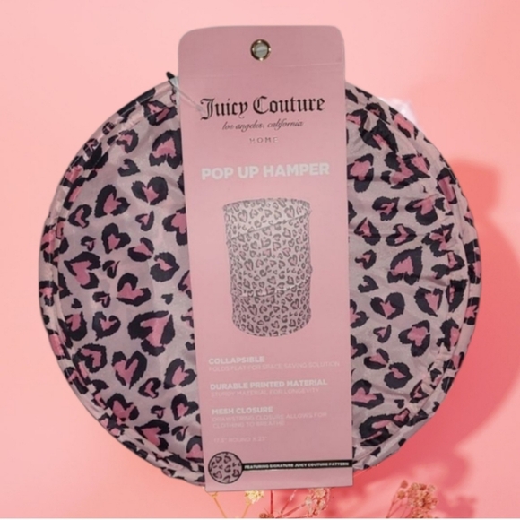 Juicy Couture Other - Juicy Couture Pink and Black Leopard Hamper